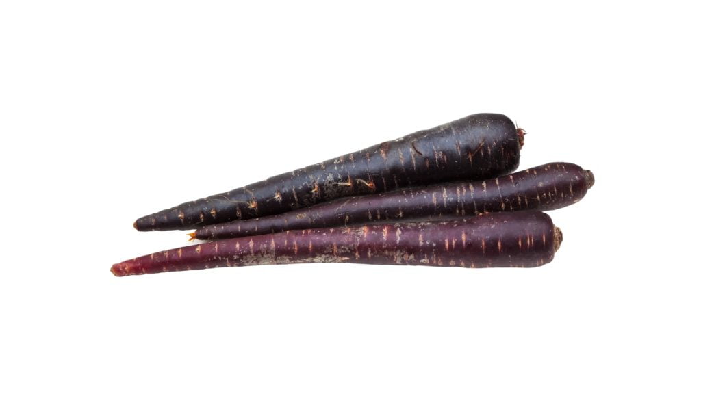 Blue Carrots foods high in fiber