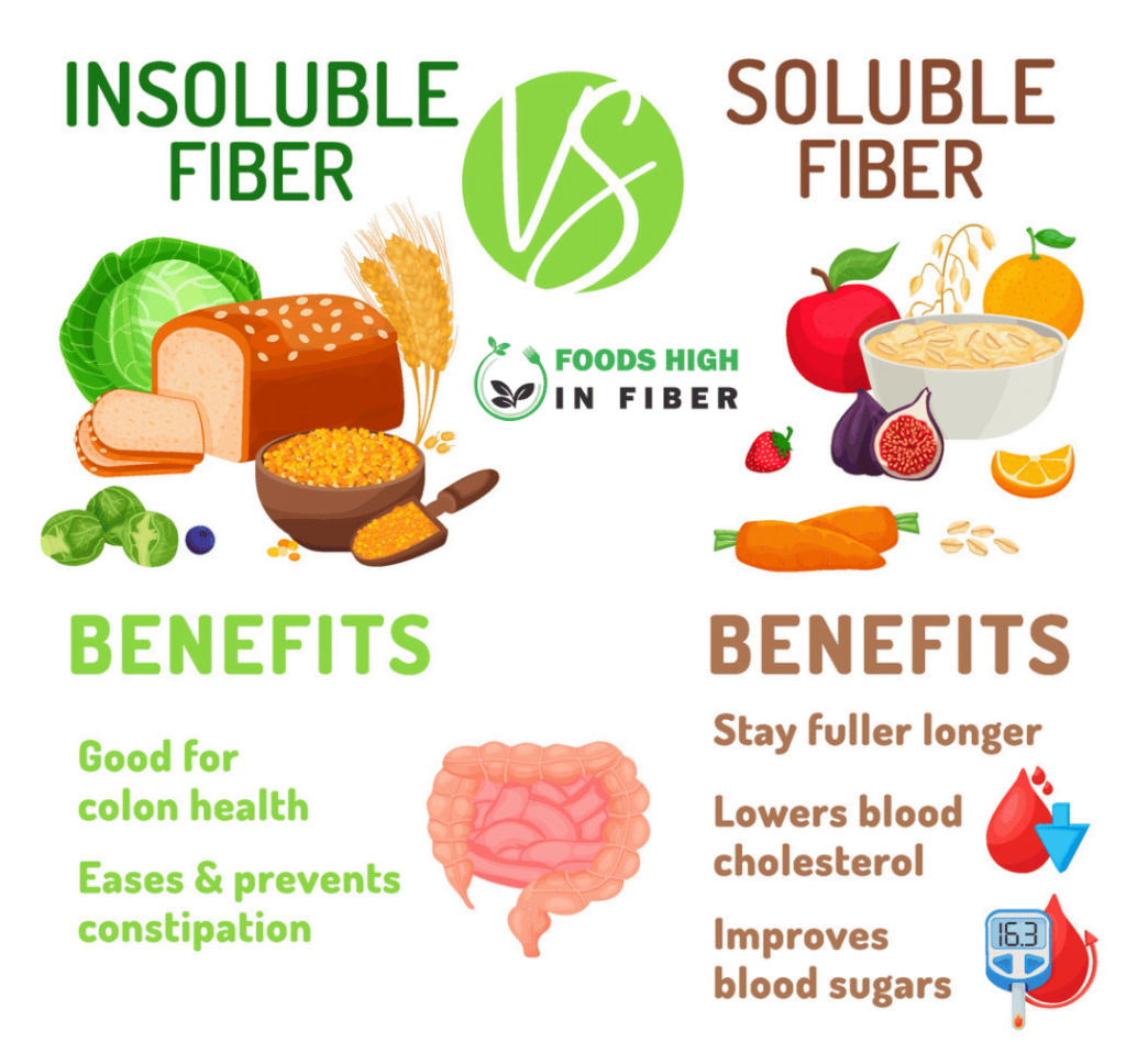 Types of Foods High in Fiber