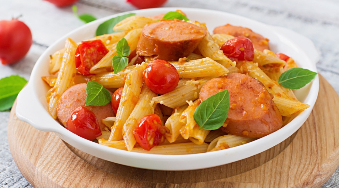 macaroni and tomatoes Foods High in FIber