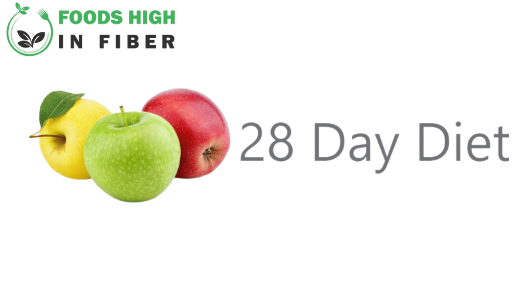 28 day diet foods high in fiber